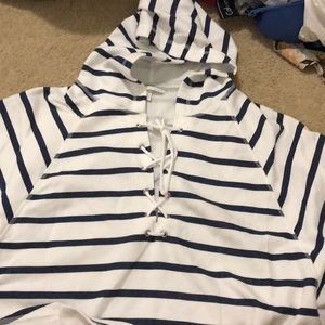 Victoria secret poncho hoodie